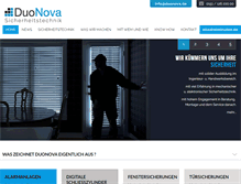 Tablet Screenshot of duonova.de